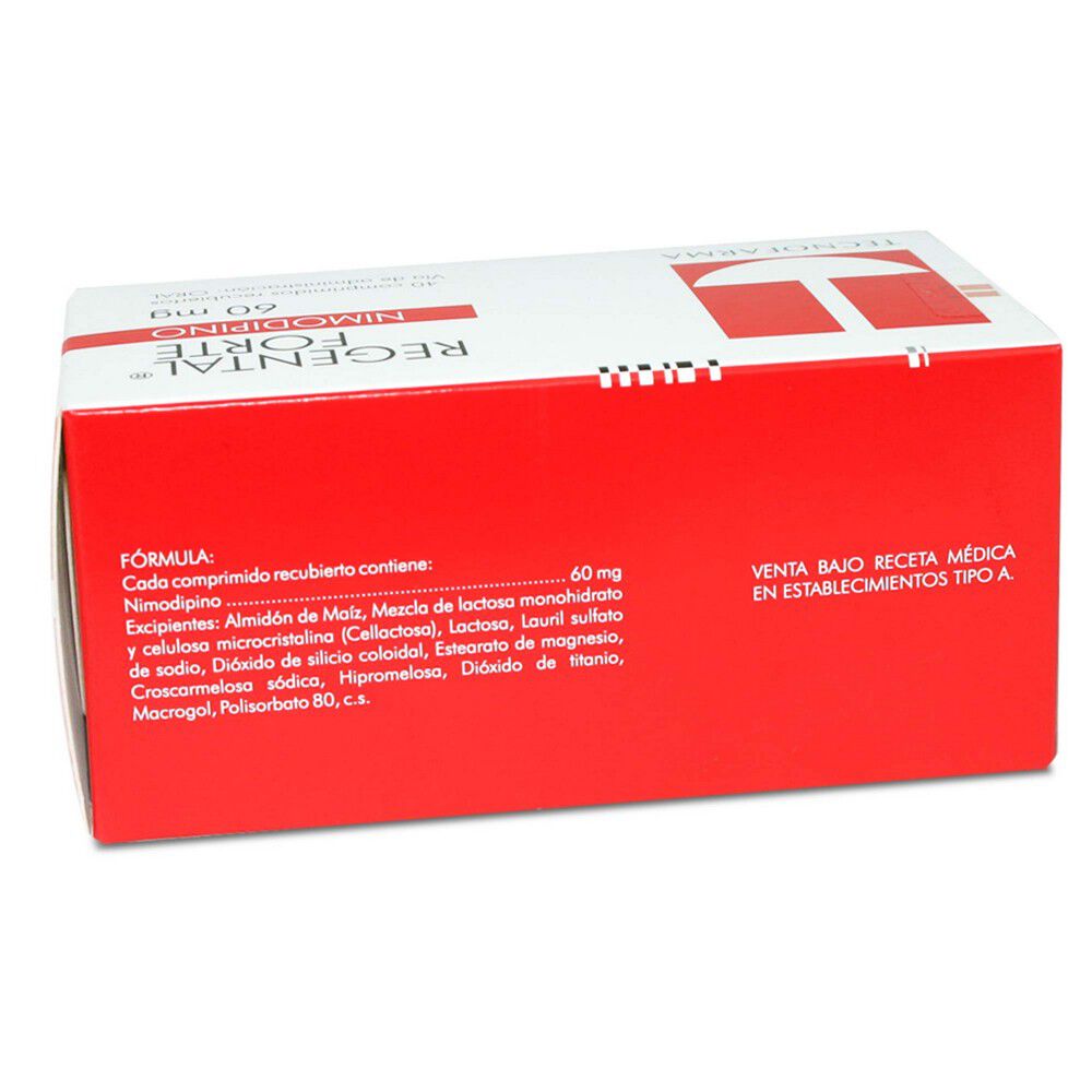Regental-Forte-Nimodipino-60-mg-40-Comprimidos-imagen-2