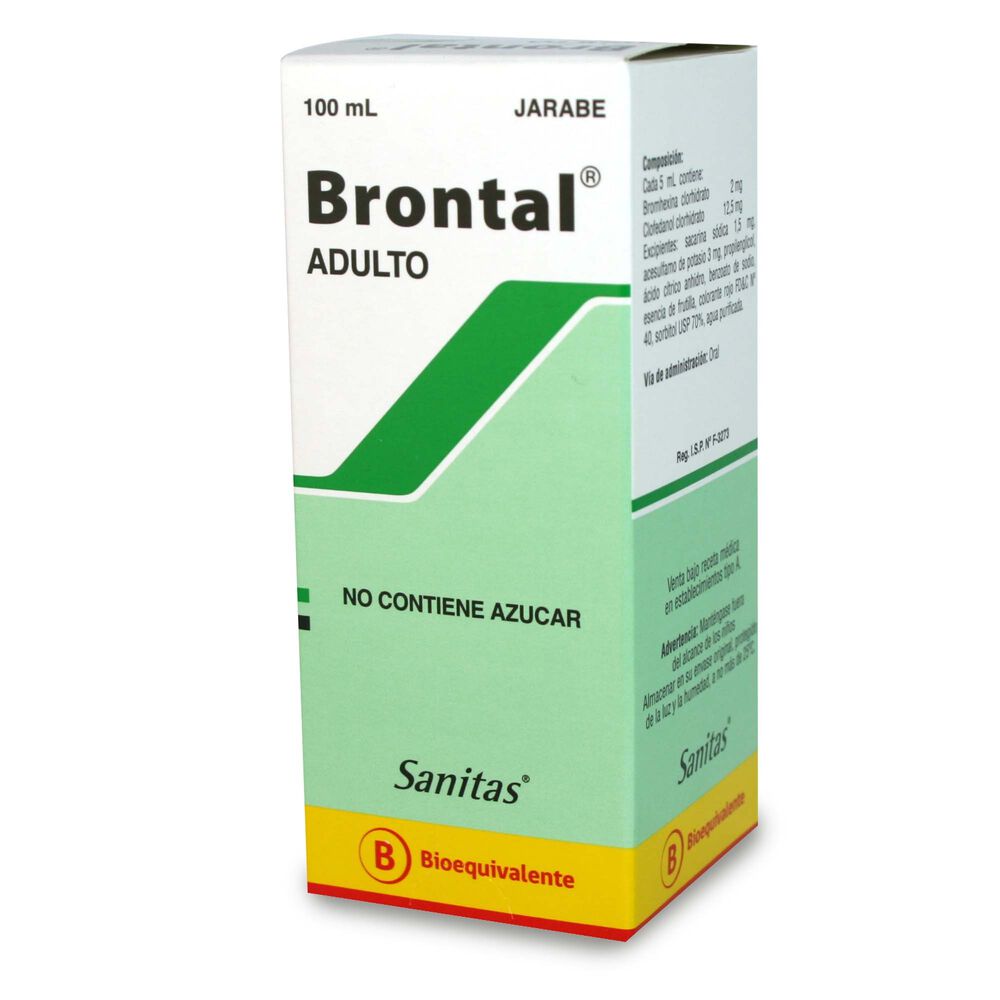 Brontal-Adulto-Clofenadiol-12,5-mg-/-5-mL-Jarabe-100-mL-imagen-1