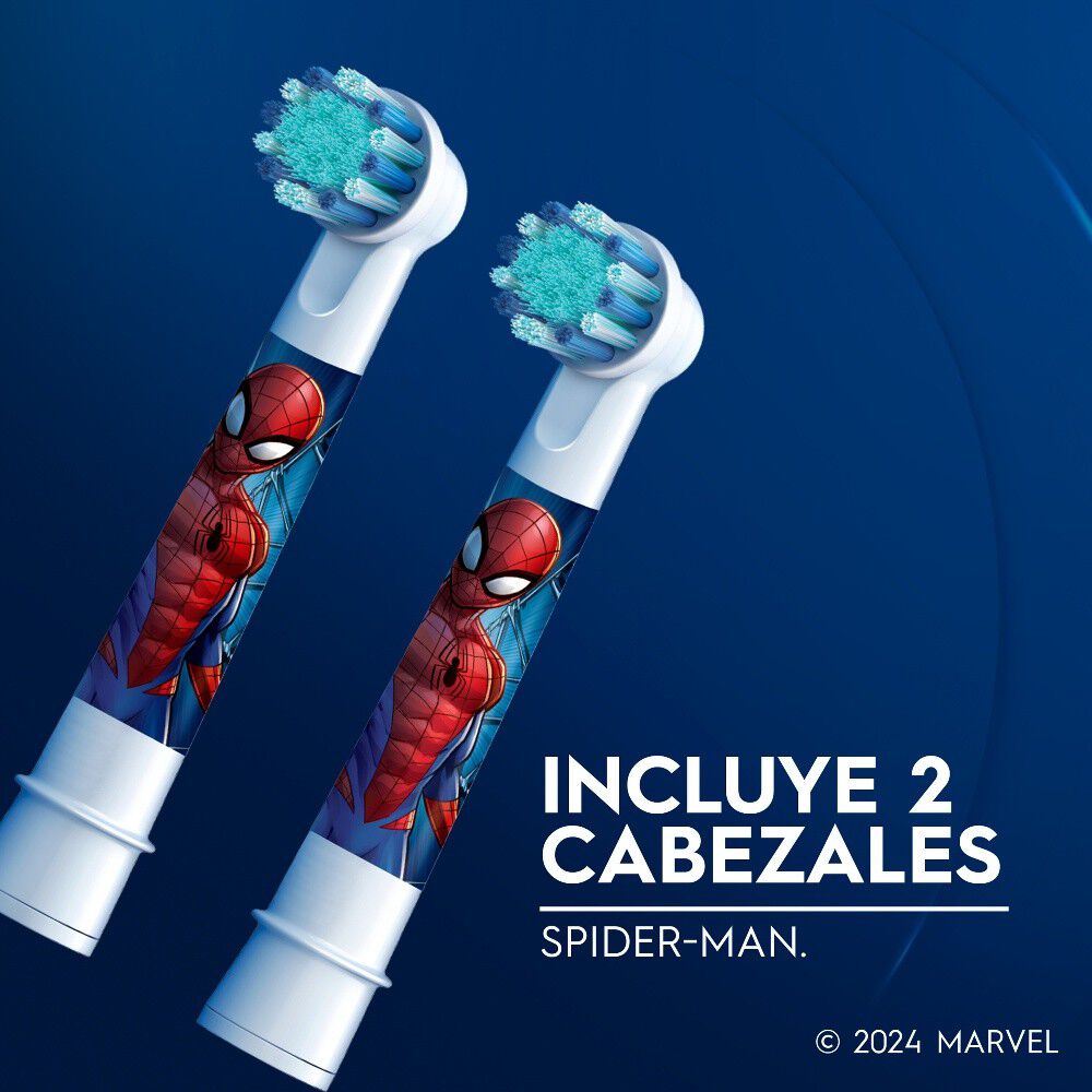 Cabezales-De-Repuesto-Para-Cepillo-De-Dientes-Eléctrico-Marvel-Spider-Man-2-Unidades-imagen-4