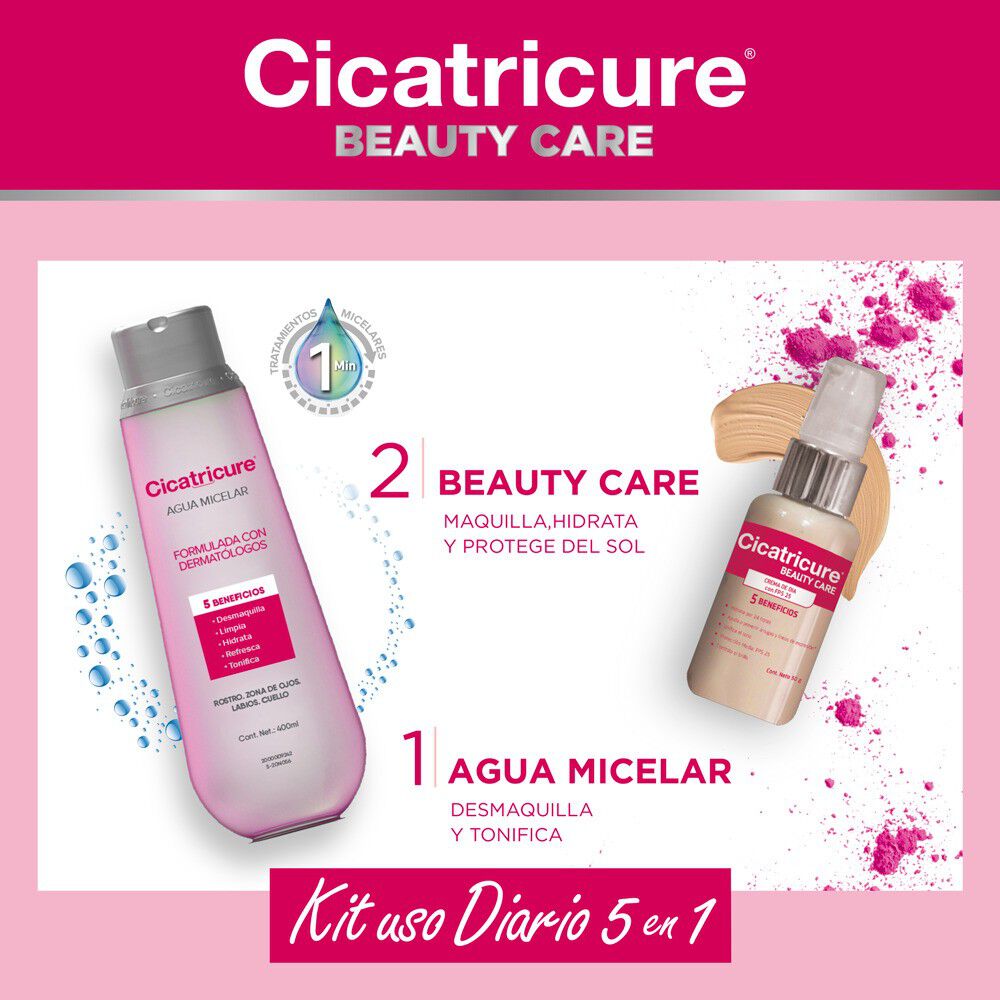Cicatricure-Beauty-Care-5-Beneficios-Agua-Micelar-400-mL-+-Crema-Facial-50Gr-imagen-2