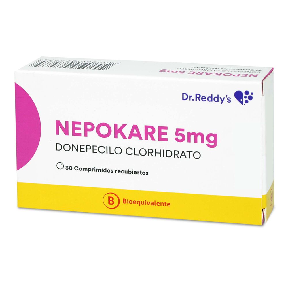 Nepokare-Donepecilo-Clorhidrato-5-mg-30-Comprimidos-imagen-1