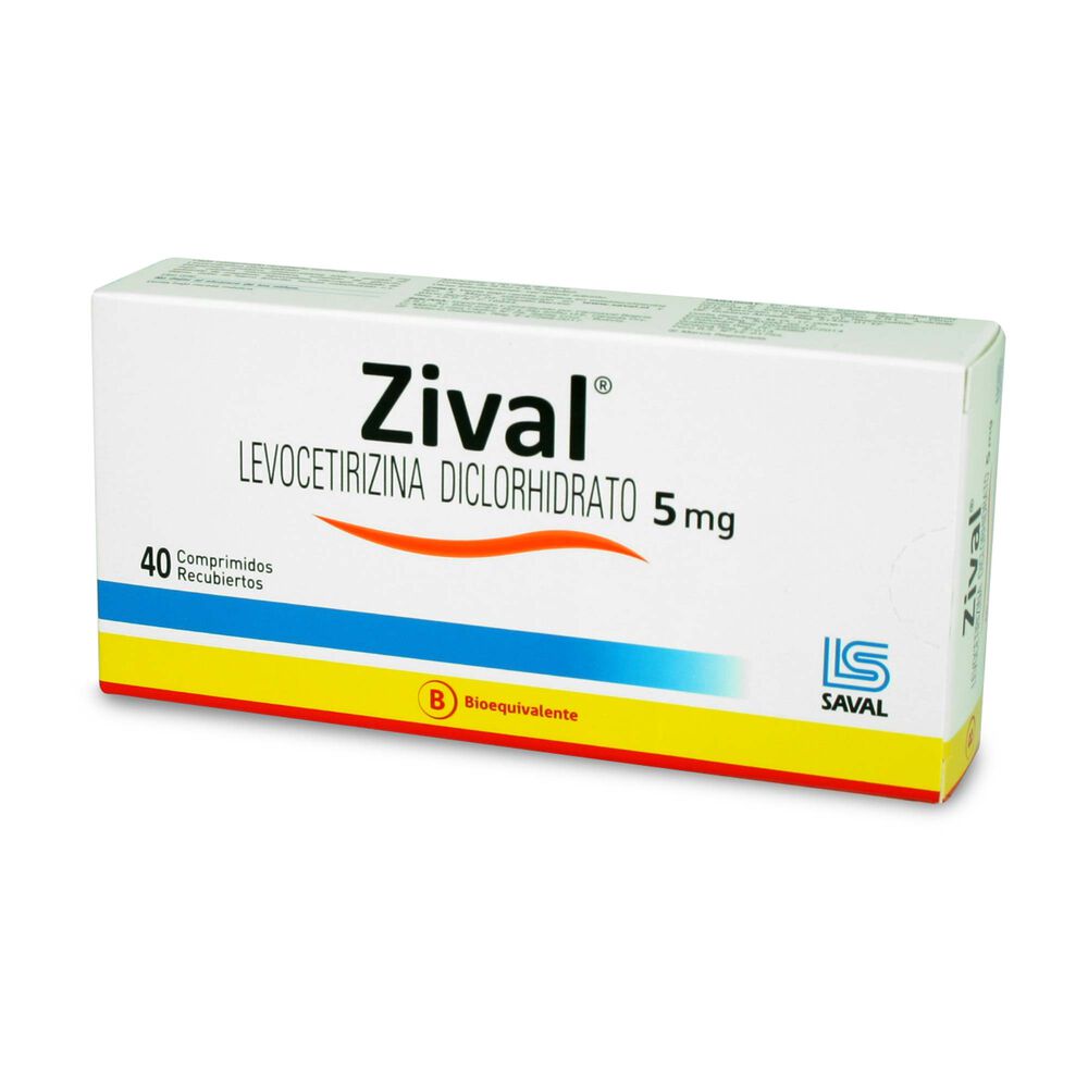 Zival-Levocetirizina-5-mg-40-Comprimidos-Recubierto-imagen-1