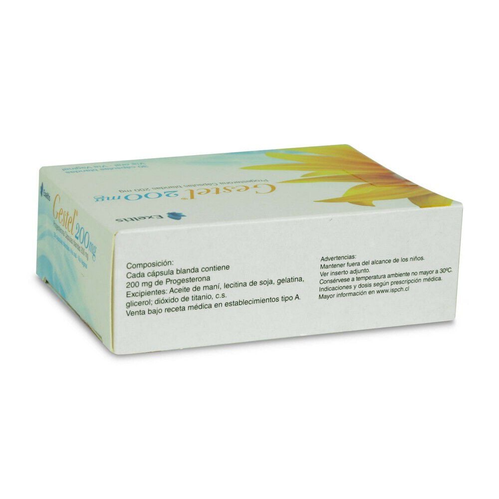 Gestel-Progesterona-200-mg-30-Cápsulas-Blandas-imagen-2