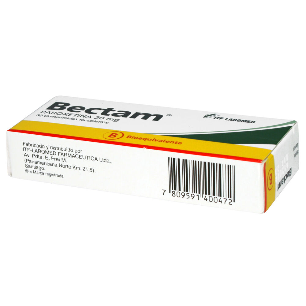 Bectam-Paroxetina-20-mg-30-Comprimidos-imagen-2