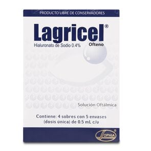 Lagricel-Ofteno-Hialuronato-de-Sodio-0,4%-Solución-Oftálmica-Dosis-Única-imagen