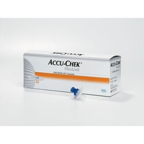 Accu-Chek-Flexlink-Canula-De-Teflon-#8-10-Unidades-imagen