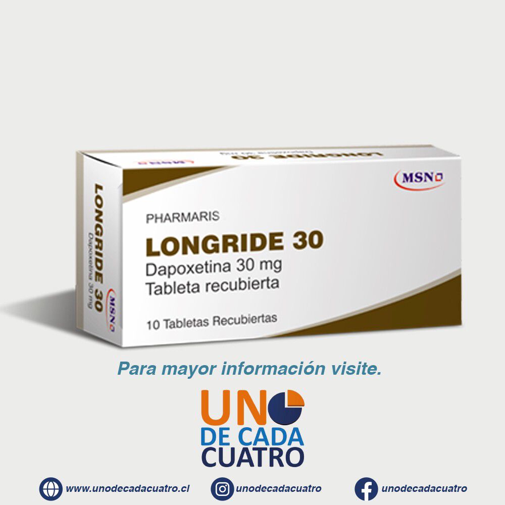 Longride-30-Dapoxetina-30-mg-10-Comprimidos-Recubiertos-imagen-3