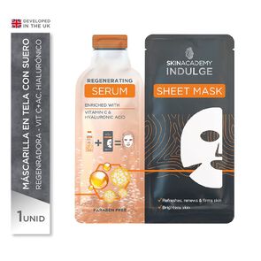 INDULGE-Mascarilla-en-tela-con-Serum-Regenerador-imagen