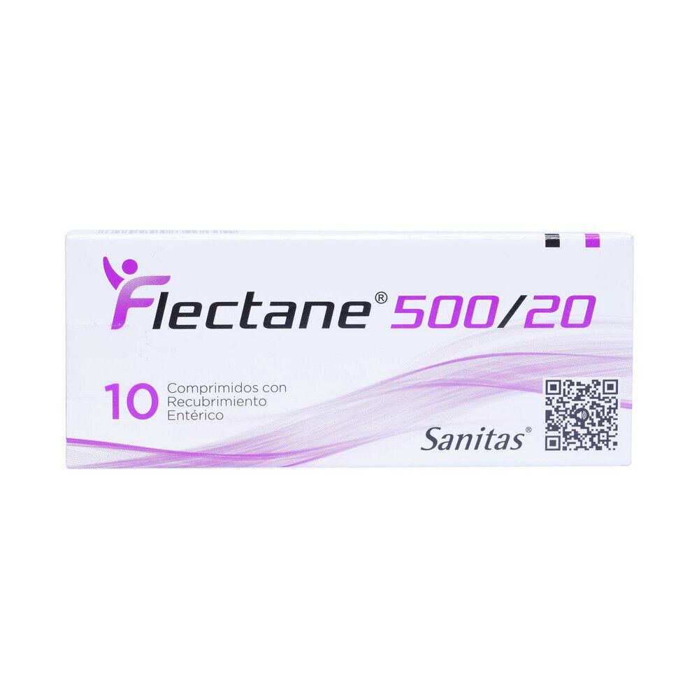 Flectane-500/20-Naproxeno-500-mg-10-Comprimidos-con-Recubierto-Enterico-imagen