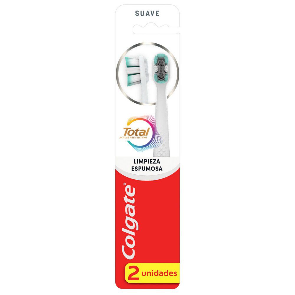Cepillo-de-Dientes-Total-Limpieza-Espumosa-suave-2-Un-imagen-2
