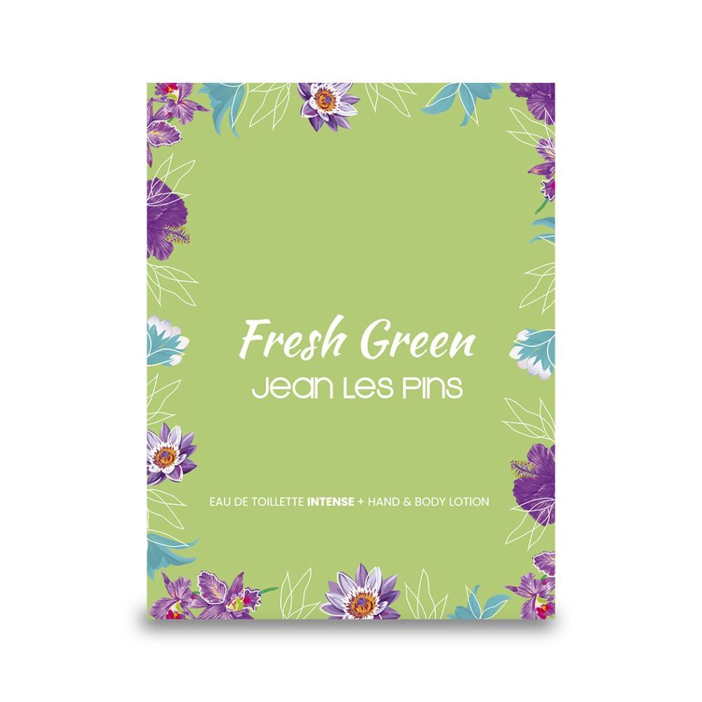 Set-Fragancia-Fresh-Green-EDT-100-ml-+-Body-Lotion-imagen-3