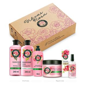 Kit-Exclusivo-Shampoo-+-Acondicionador-+-Crema-Para-Peinar-+-Mascarilla-Nutritiva-+-Perfume-Capilar-Rosa-Mosqueta-imagen