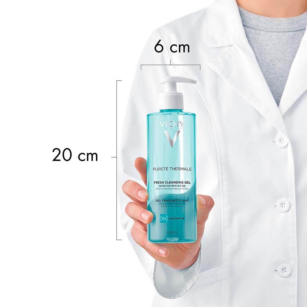 Puret&eacute;-Thermale-Gel-Limpiador-Fresco-400ml-imagen-2