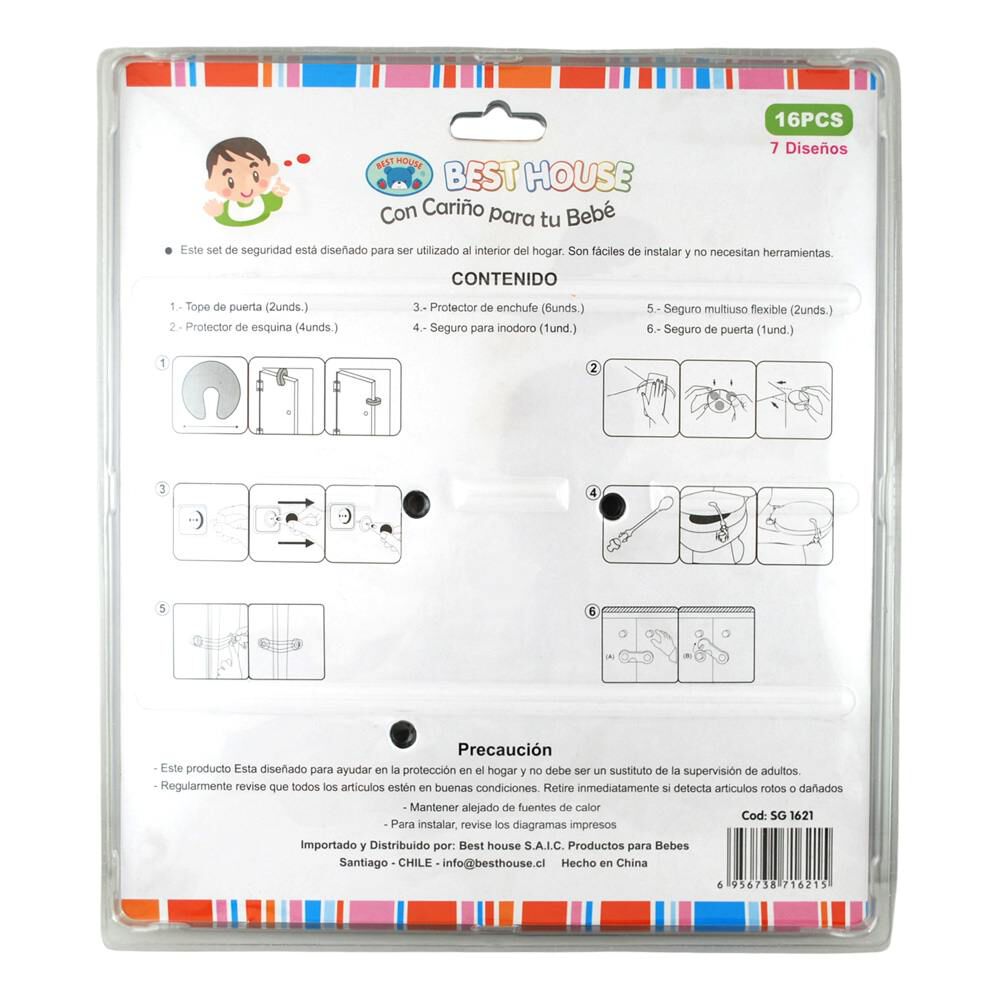 Set-Accesorio-de-seguridad-para-bebes-(16-piezas)-imagen-2