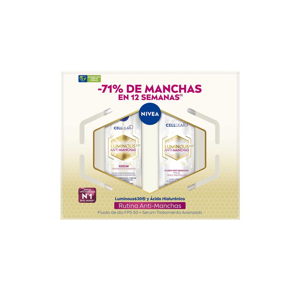Pack-Rutina--Cellular-Luminous-630-Anti-manchas-Serum-30ml-+-Fluido-de-dí­a-FPS50-40ml-imagen-2