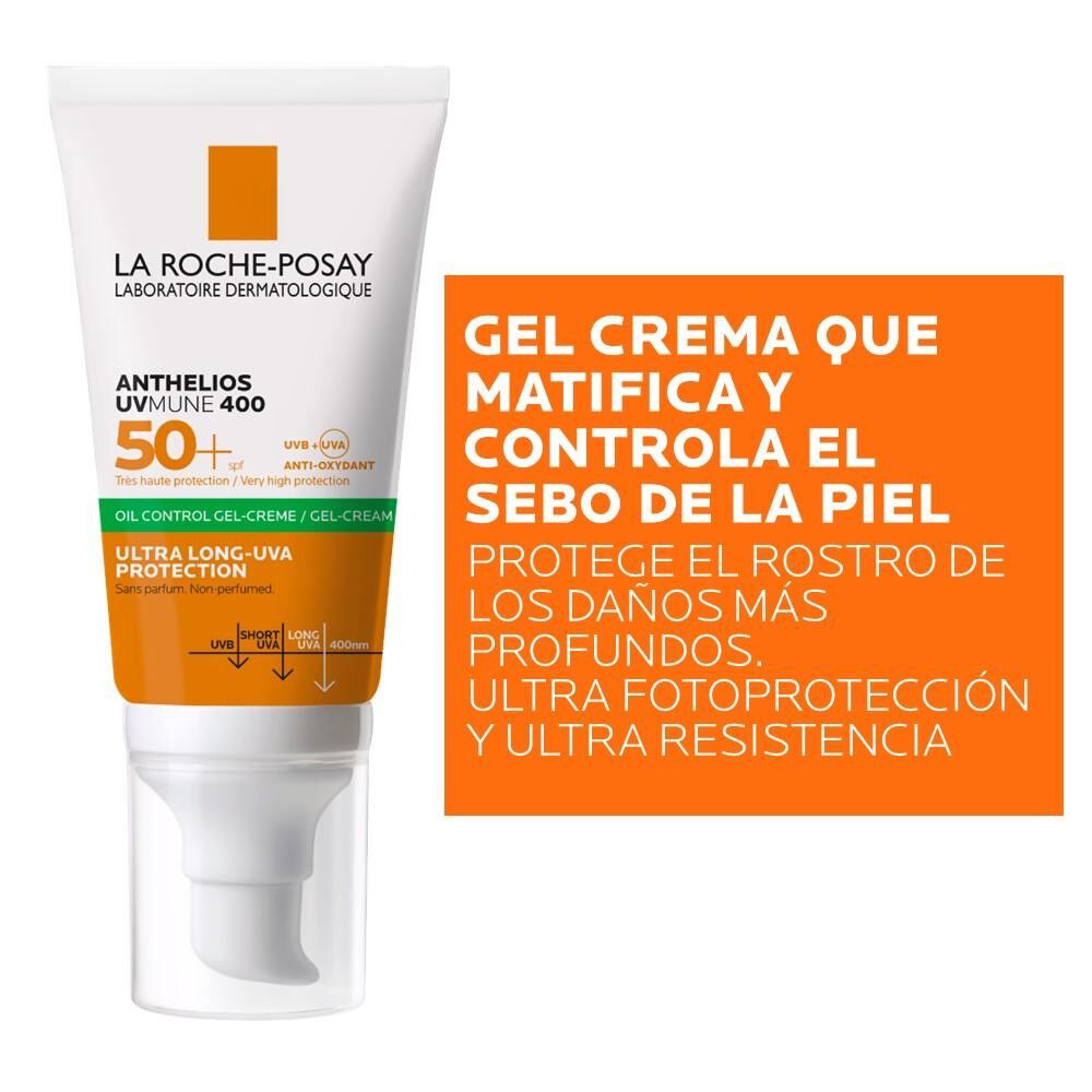 Protector-Solar-Gel-Crema-Anthelios-Toque-Seco-con-Color-FPS50+-50ml-imagen-3
