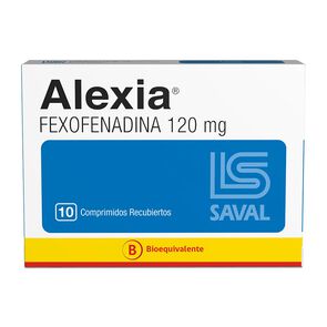 Alexia-Fexofenadina-Clorhidrato-120-Mg-10-Comprimidos-imagen