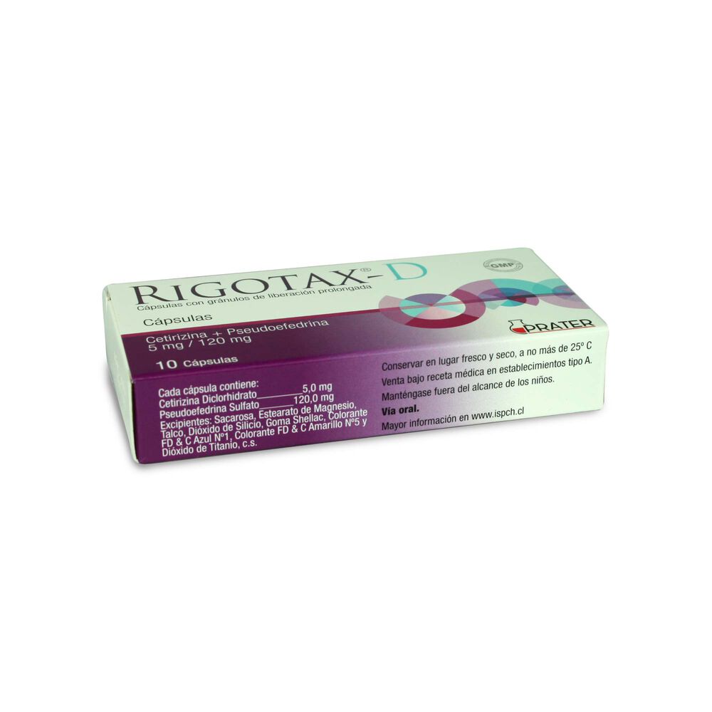 Rigotax-D-Cetirizina-120-mg-10-Cápsulas-imagen-2