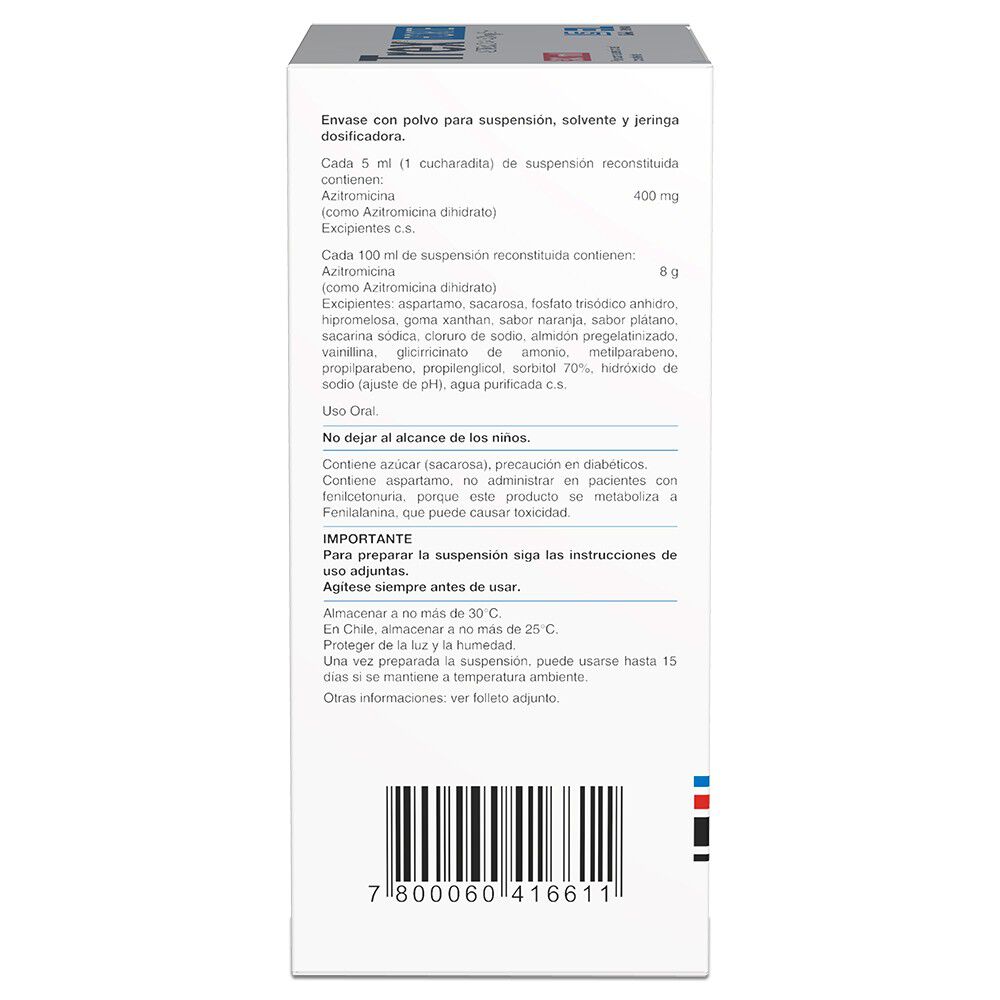 Trex-Forte-Azitromicina-400-mg-/-5-mL-Suspensión-Oral-con-Solvente-30-mL-imagen-2