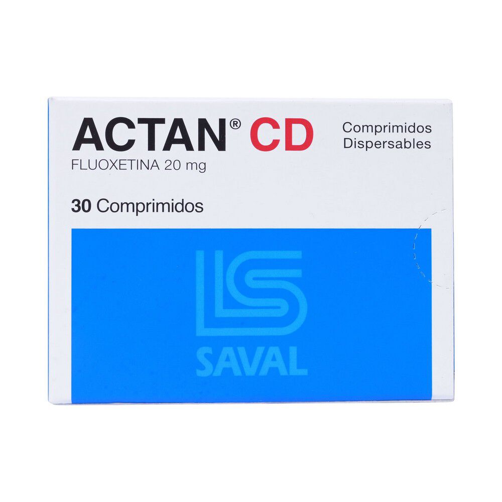 Actan-CD-Fluoxetina-20-mg-30-Comprimidos-Dispersables-imagen-1