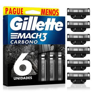 Repuesto-para-Máquina-de-Afeitar-Mach3-Carbono-con-3-Hojas-6-Und-imagen