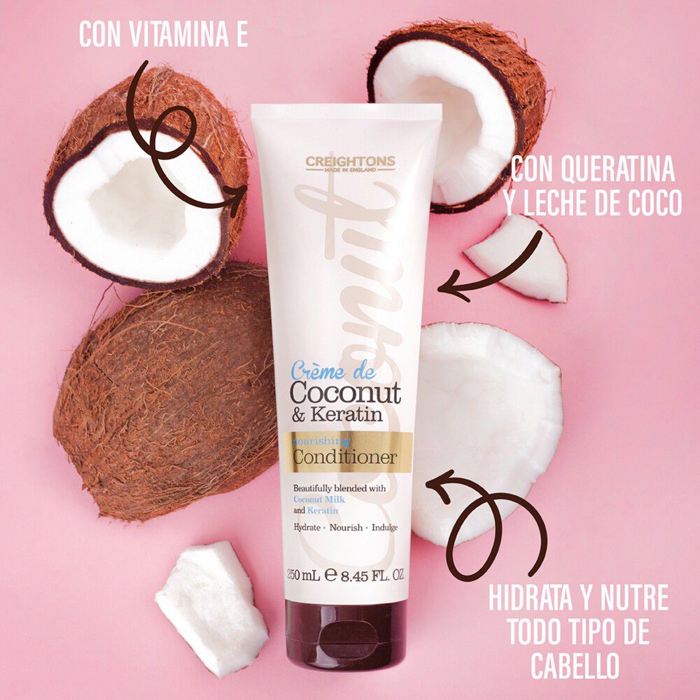 Acondicionador-Hidratante-Creme-De-Coconut-&-Keratin-Moisturising-250-mL-imagen-2