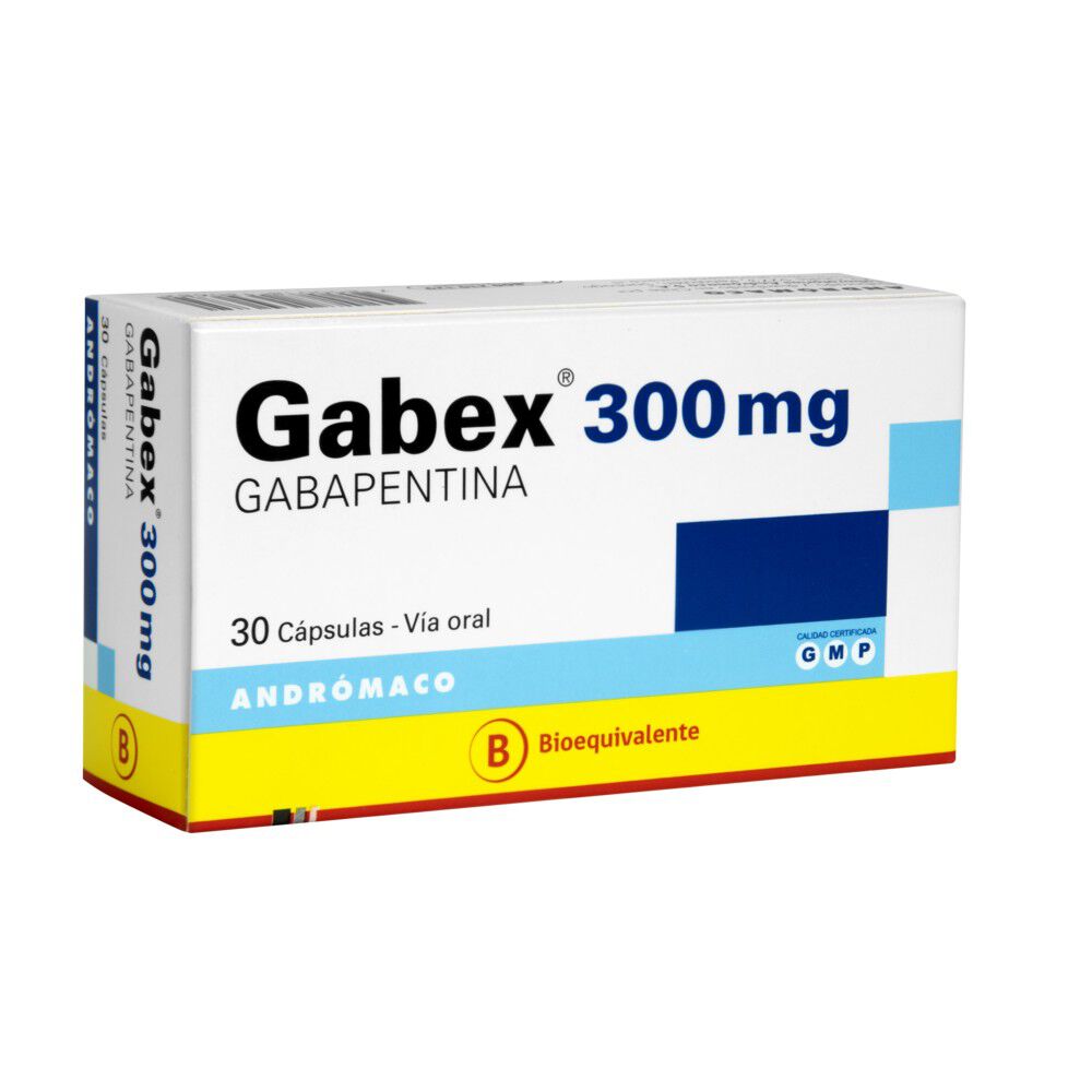 Gabex-Gabapentina-300-mg-30-Cápsulas-imagen-1