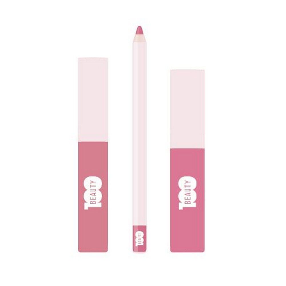 Beauty-100-Lip-Box-Gloss+Tinta-De-Labios+Delineador-De-Labios-imagen-2