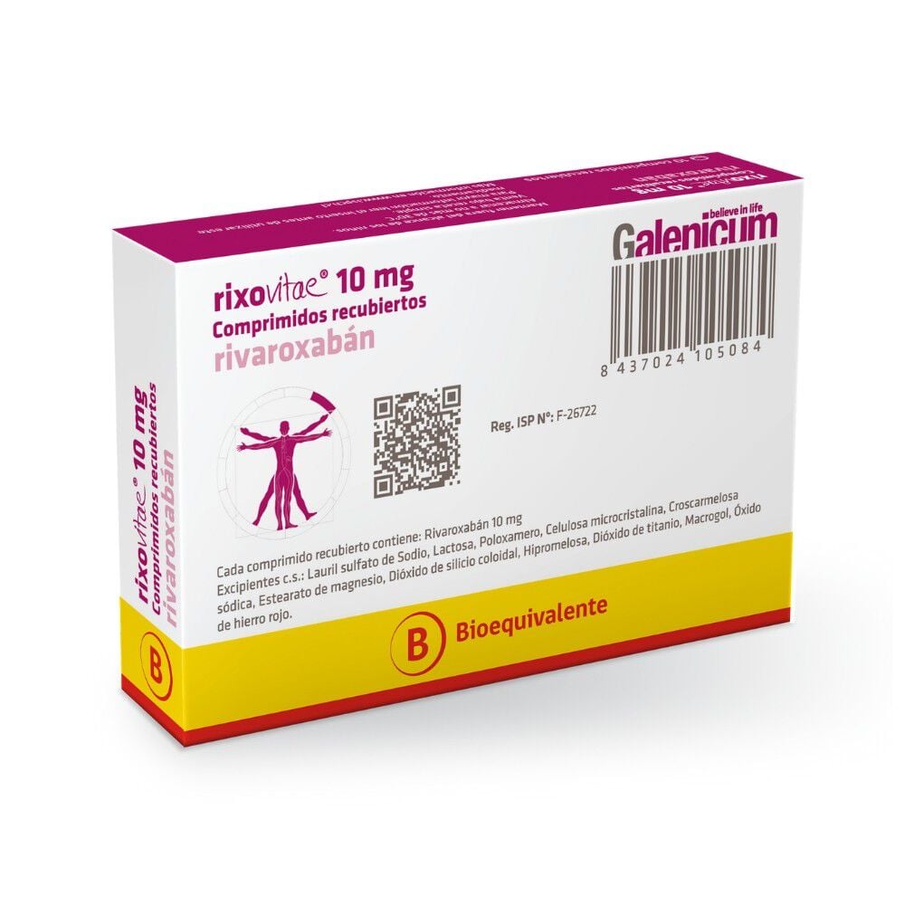 Rixovitae-Rivaroxabán-10-mg-10-Comprimidos-Recubiertos-imagen-2