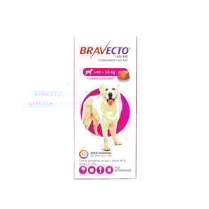 Bravecto-Fluralaner-1400-mg-(40---56-kg)-1-Comprimido-Masticable-imagen