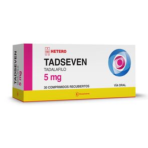 Tadseven-5-mg-30-Comprimidos-Recubiertos-imagen