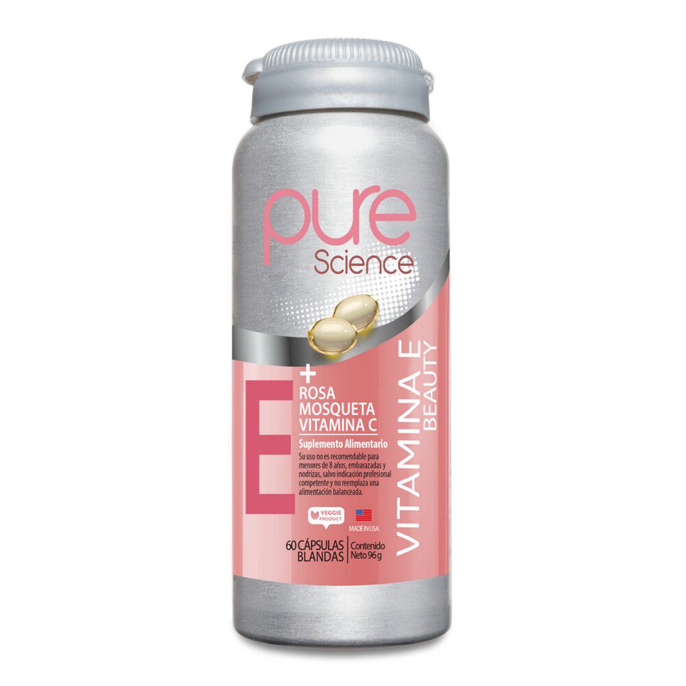 Pure-Science-Vitamina-E-+-Vitamina-C-+-Rosa-Mosqueta-60-Cápsulas-Blandas-imagen