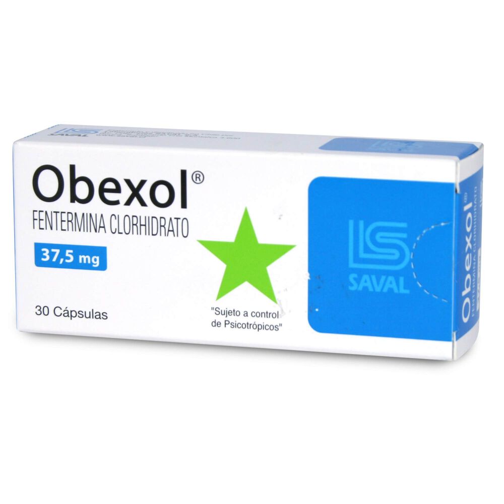 Obexol-Fentermina-37,5-mg-30-Cápsulas-imagen-1