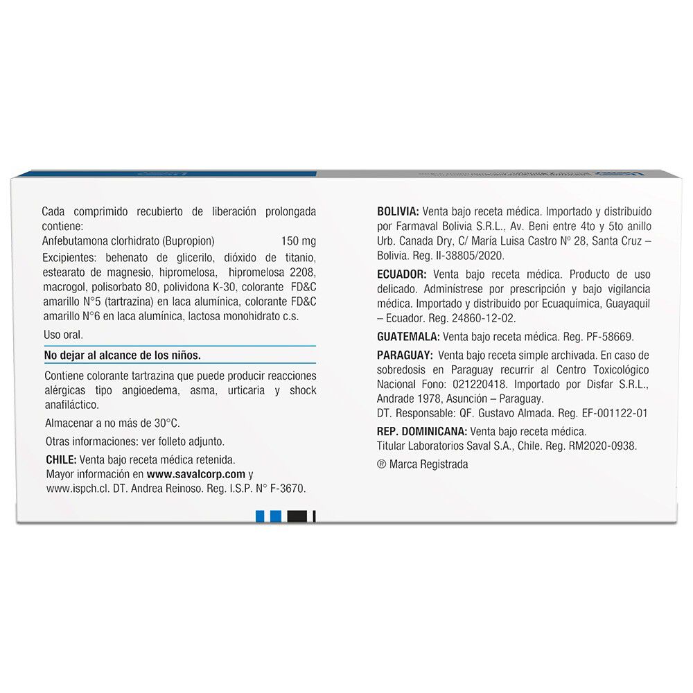 Buxon-Bupropion-(Anfebutamona)-150-mg-30-Comprimidos-imagen-2
