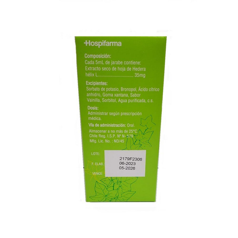 Toshedra-Jarabe-Hedera-Helix-Extracto-Seco-35-mg/5mL-120mL-imagen-3