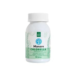 Manare-Chlorella-Orgnánica-180-Tabletas-imagen