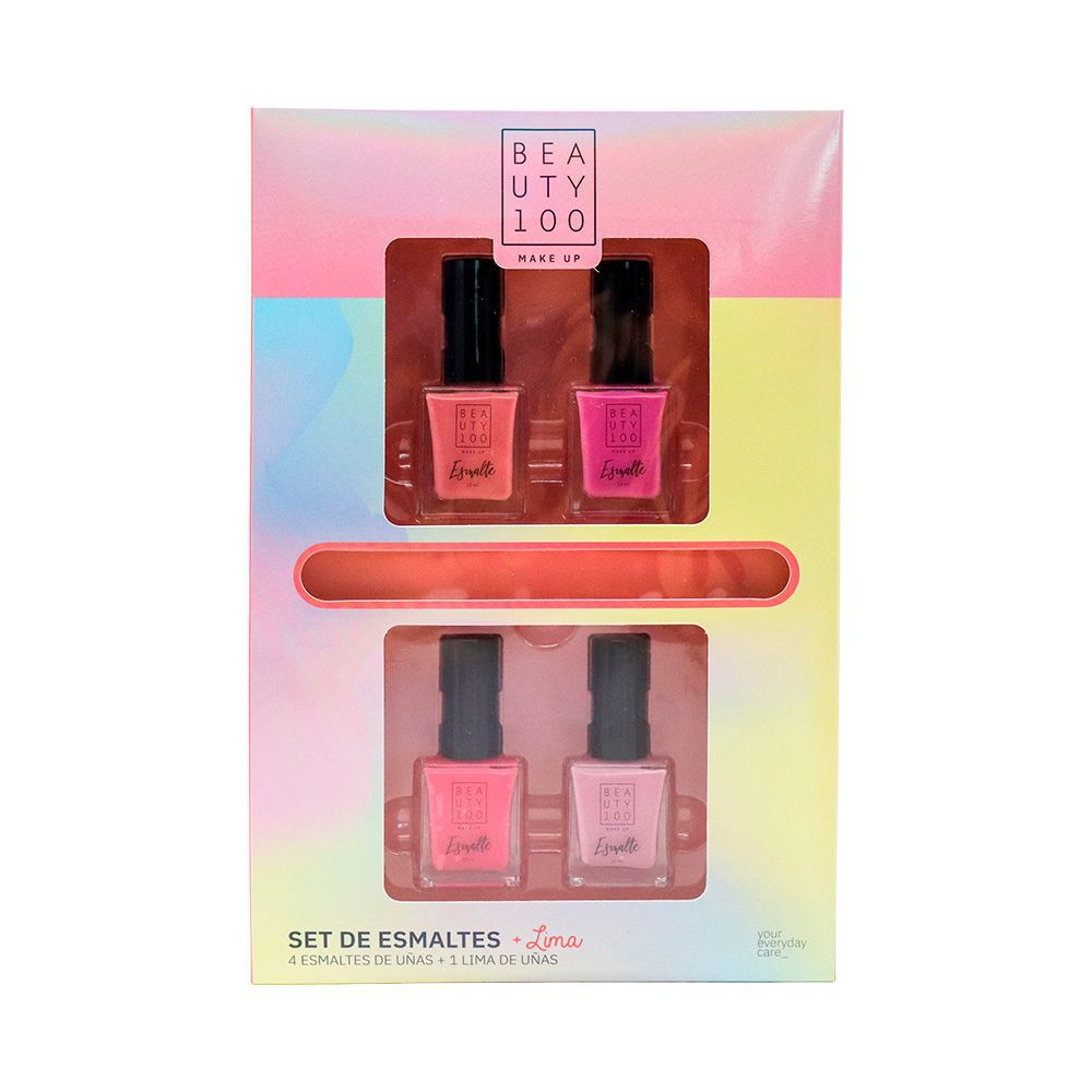 Esmaltes-tonos-rosados-x-4-+-Lima-imagen-1