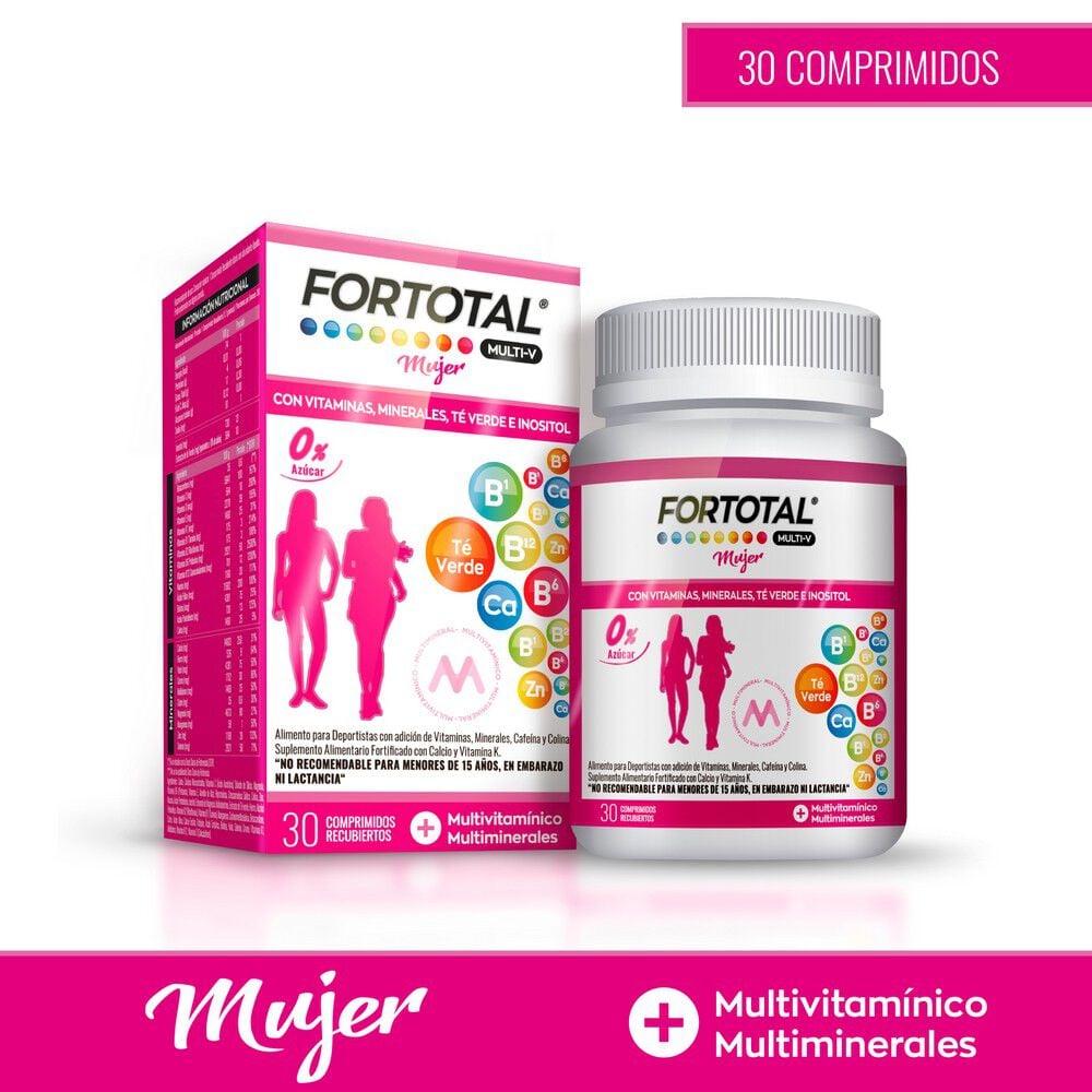 Fortotal-Mujer-Multivitaminico-30-Comprimidos-imagen-1