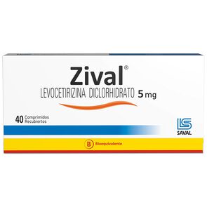 Zival-Levocetirizina-5-mg-40-Comprimidos-Recubierto-imagen