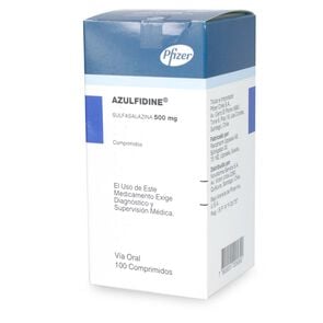 Azulfidine-Sulfasalazina-500-mg-100-Comprimidos-Ranurado-imagen