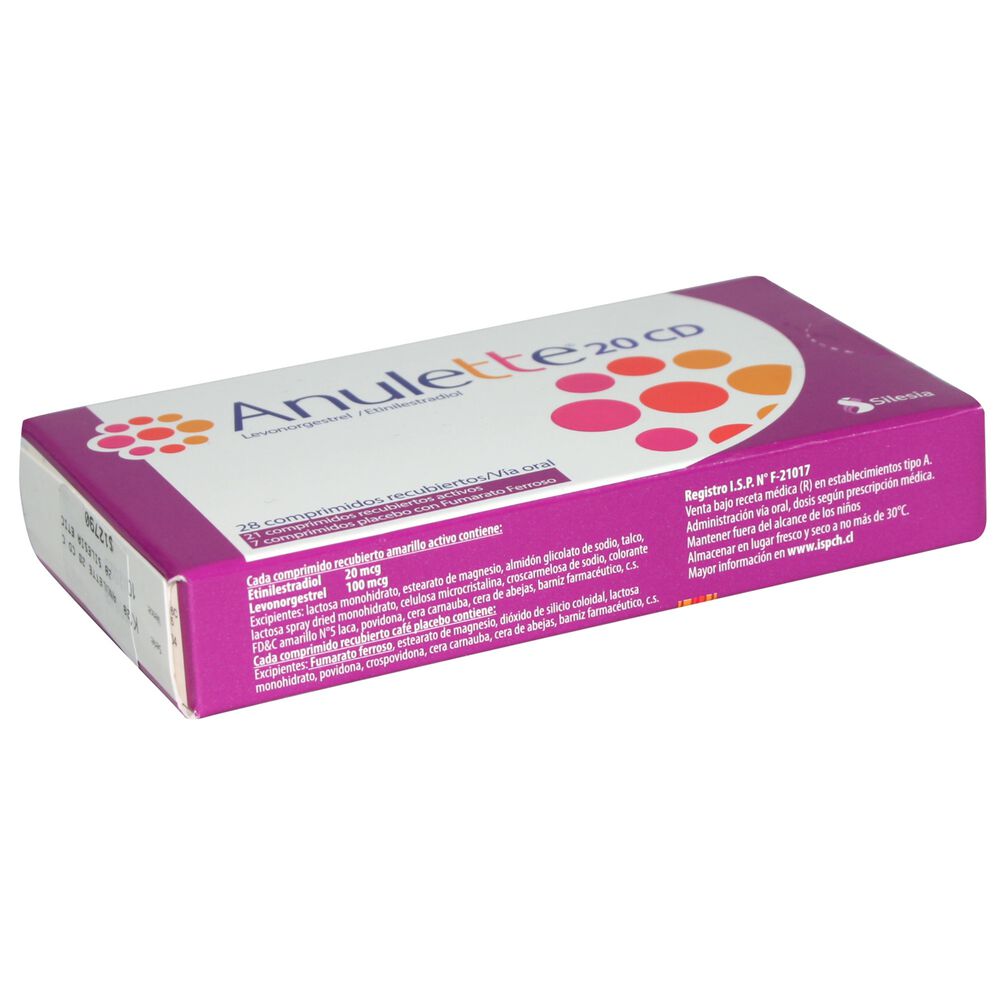 Anulette-20-CD-Levonorgestrel-100-mcg-Etinilestradiol-20-mcg-28-Comprimidos-Recubiertos-imagen-3