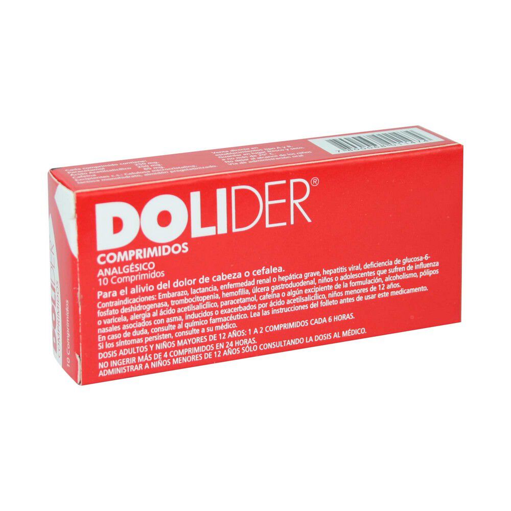 Dolider-&Aacute;cido-Acetilsalicilico-65-mg-10-Comprimidos-imagen-2