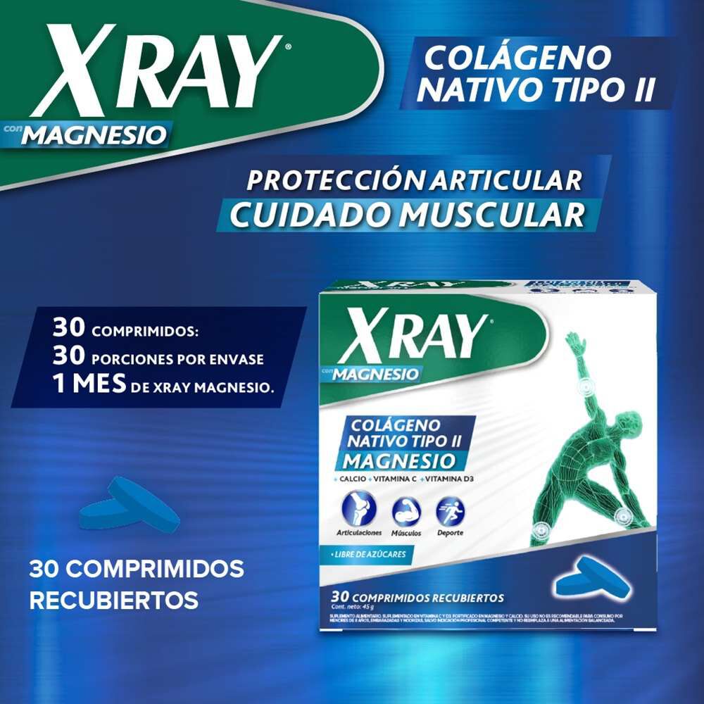 Xray-Colageno-Comprimidos-Magnesio-30Comp-imagen-4