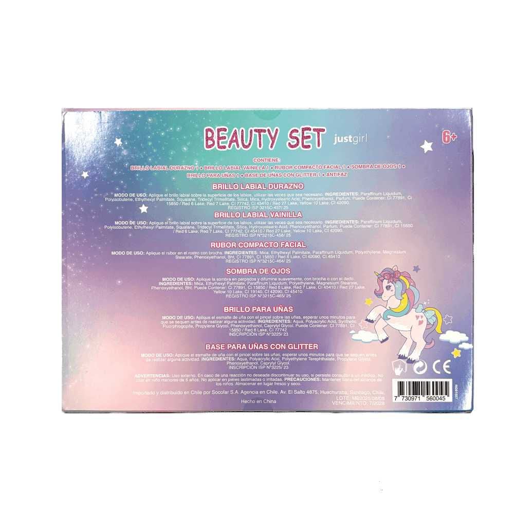 Set-Beauty-Unicornio-7-piezas-imagen-2