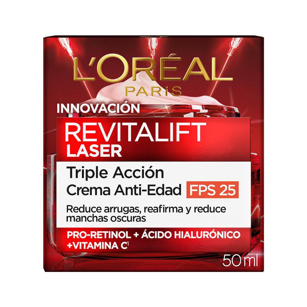 Crema-D&iacute;a-Revitalift-Laser-FPS25-Anti-Edad,-50-ml-imagen-2