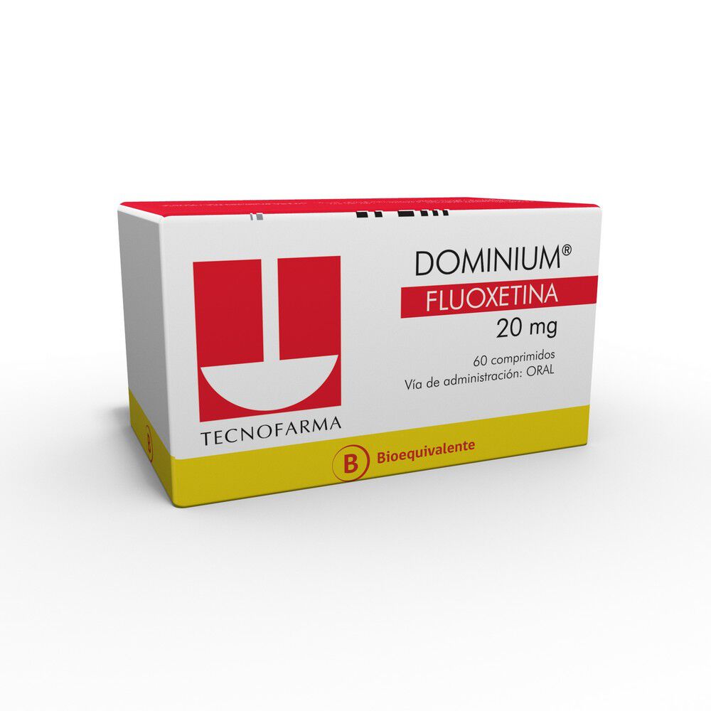 Dominium Fluoxetina 20 mg 60 Comprimidos