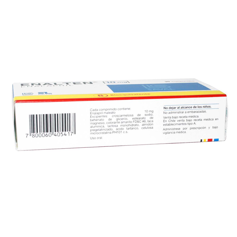 Enalten-Enalapril-10-mg-30-Comprimidos-Ranurado-imagen-2
