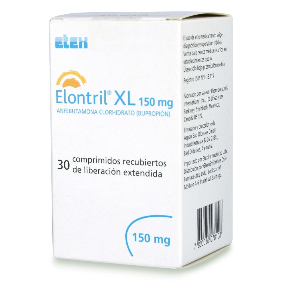 Elontril-Xl-Bupropion-(Anfebutamona)-150-mg-30-Comprimidos-imagen-1