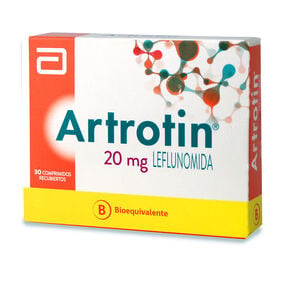 Artrotin-Leflunomida-20-mg-30-Comprimidos-Recubierto-imagen