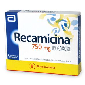 Recamicina-Levofloxacina-750-mg-7-Comprimidos-Recubierto-imagen